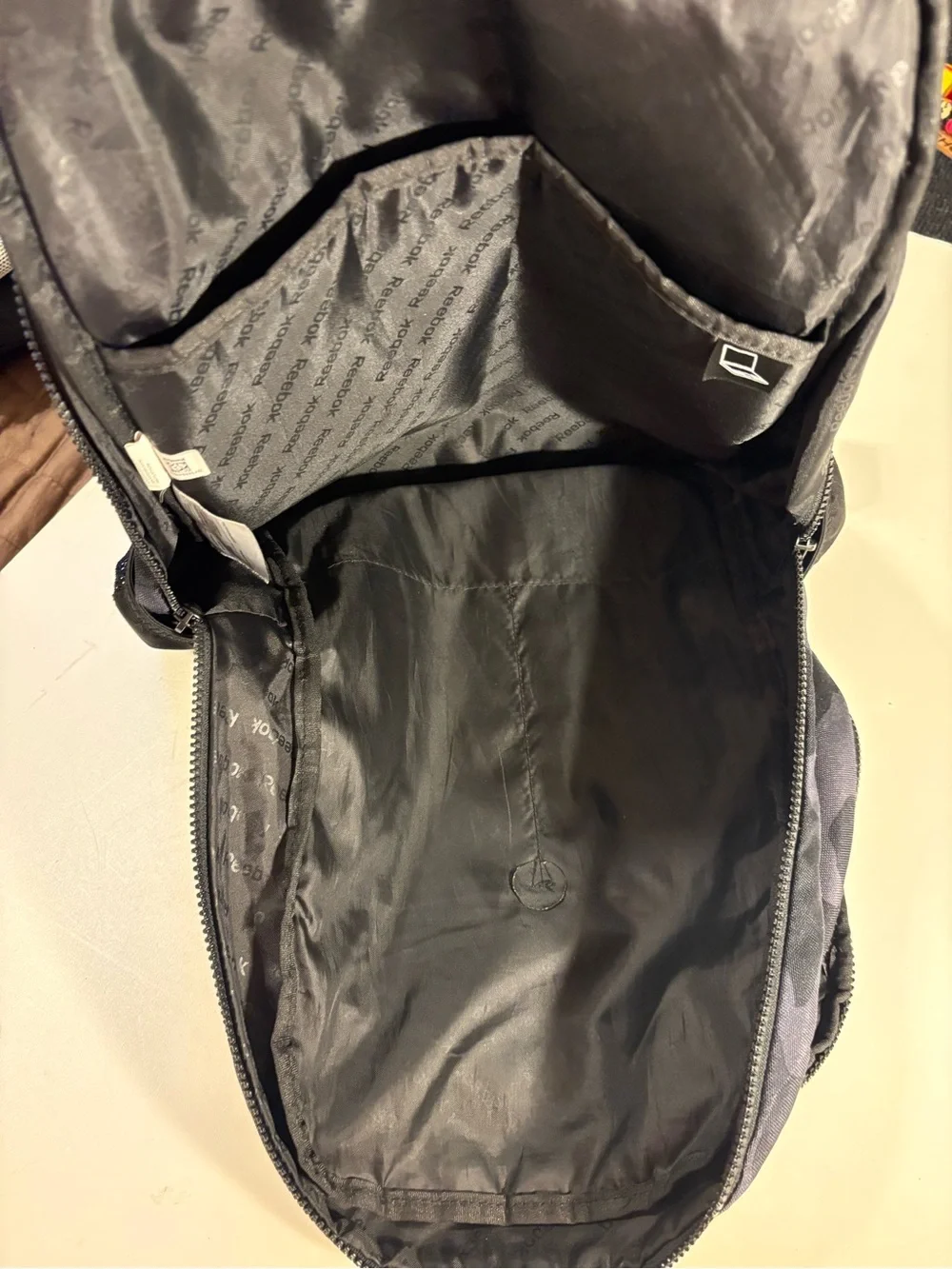 Reebok Black & Gray Camo Men's Backpack